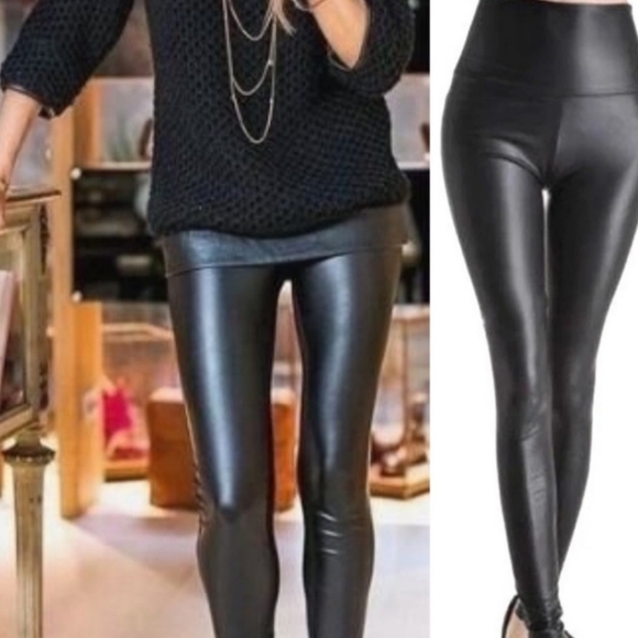 Pleather Leggings ❤️ - Picture 9 of 9